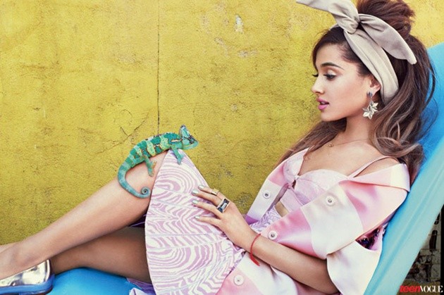 Gambar Foto Ariana Grande di Majalah Teen Vogue Edisi Februari 2014