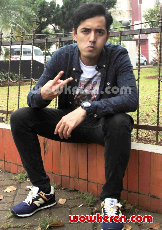 Gambar Foto Kemal Palevi di Jumpa Pers Film 'Jomblo Keep Smile'