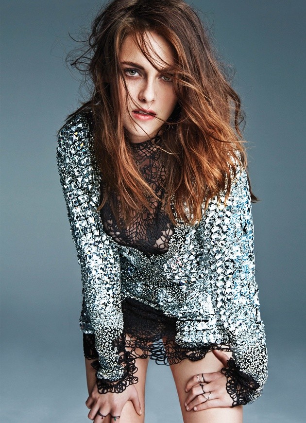 Gambar Foto Kristen Stewart di Majalah Marie Claire Edisi Maret 2014