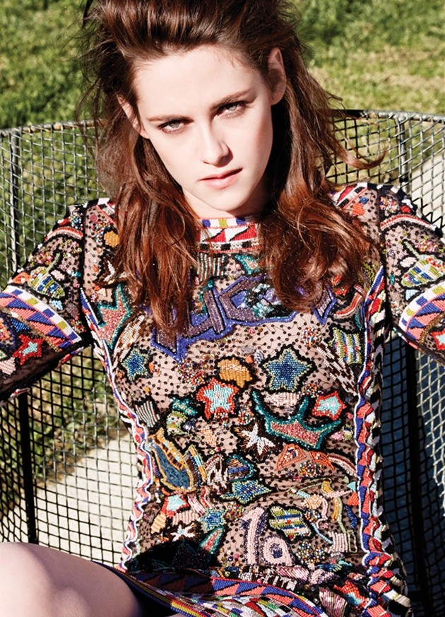 Gambar Foto Kristen Stewart di Majalah Marie Claire Edisi Maret 2014