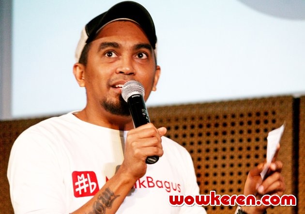 Gambar Foto Glenn Fredly Saat Peluncuran 'Musik Bagus'