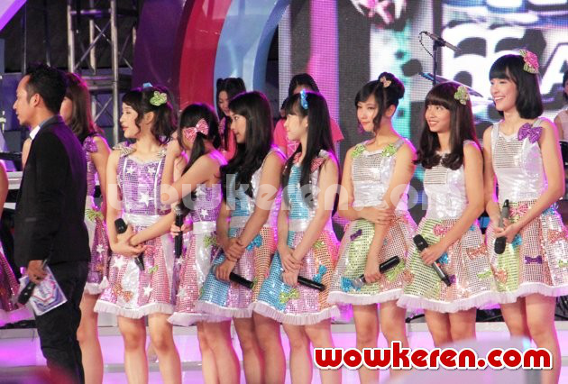 Gambar Foto JKT48 di Ulang Tahun 'Dahsyat' yang ke-6
