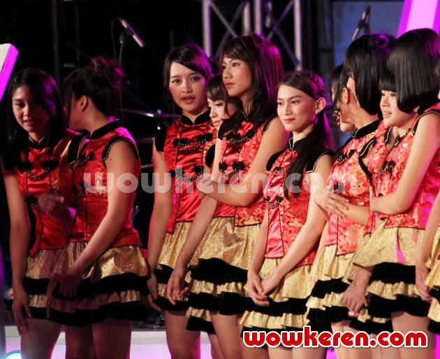 Gambar Foto JKT48 di Ulang Tahun 'Dahsyat' yang ke-6
