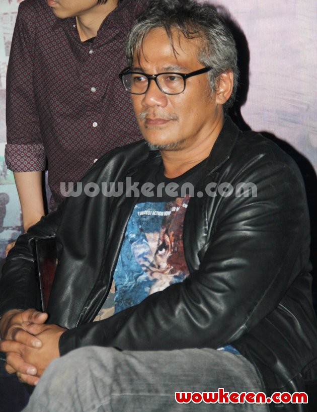 Gambar Foto Tio Pakusadewo di Jumpa Pers Film 'The Raid 2: Berandal'