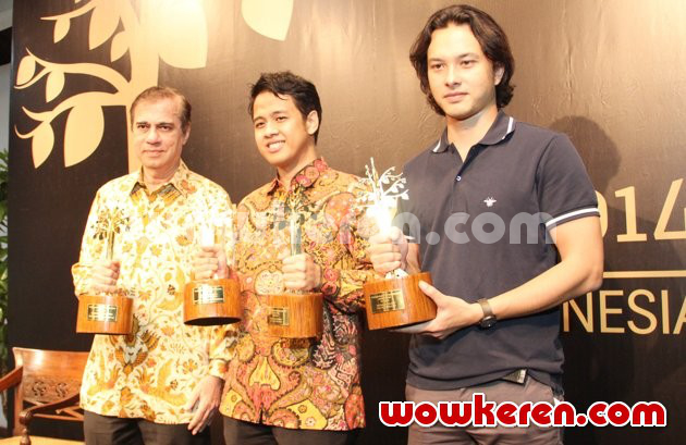 Gambar Foto Nicholas Saputra di Acara Akademi Film Indonesia 2014