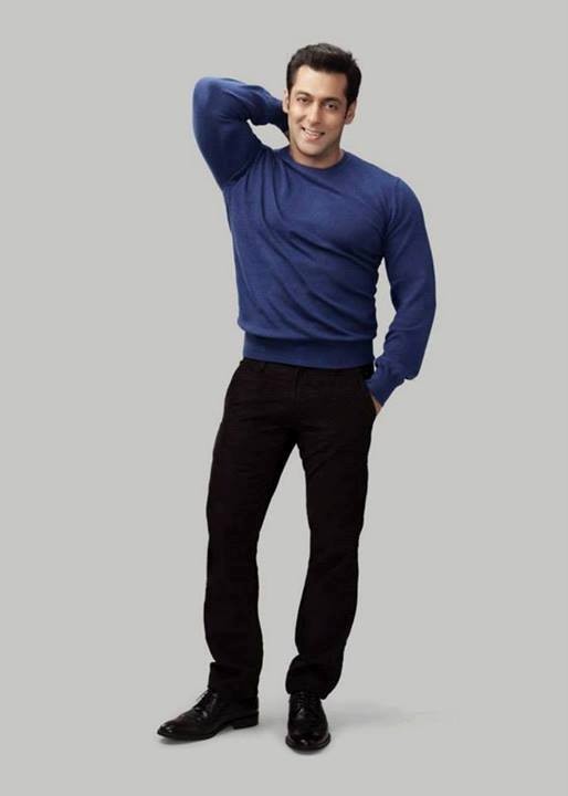 Gambar Foto Salman Khan Pamerkan Koleksi Busana Pria Splash Fashion A/W 2013-2014