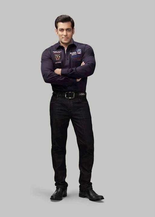 Gambar Foto Salman Khan Pamerkan Koleksi Busana Pria Splash Fashion A/W 2013-2014