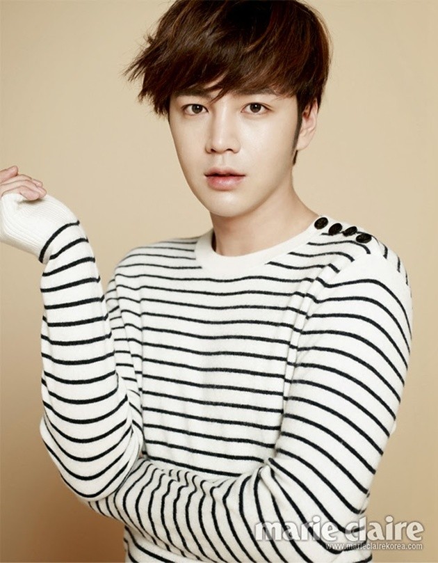 Gambar Foto Jang Geun-suk di Majalah Marie Claire Korea Edisi April 2014