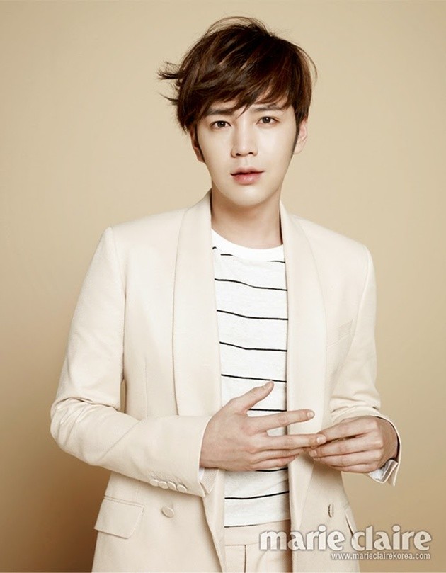 Gambar Foto Jang Geun-suk di Majalah Marie Claire Korea Edisi April 2014