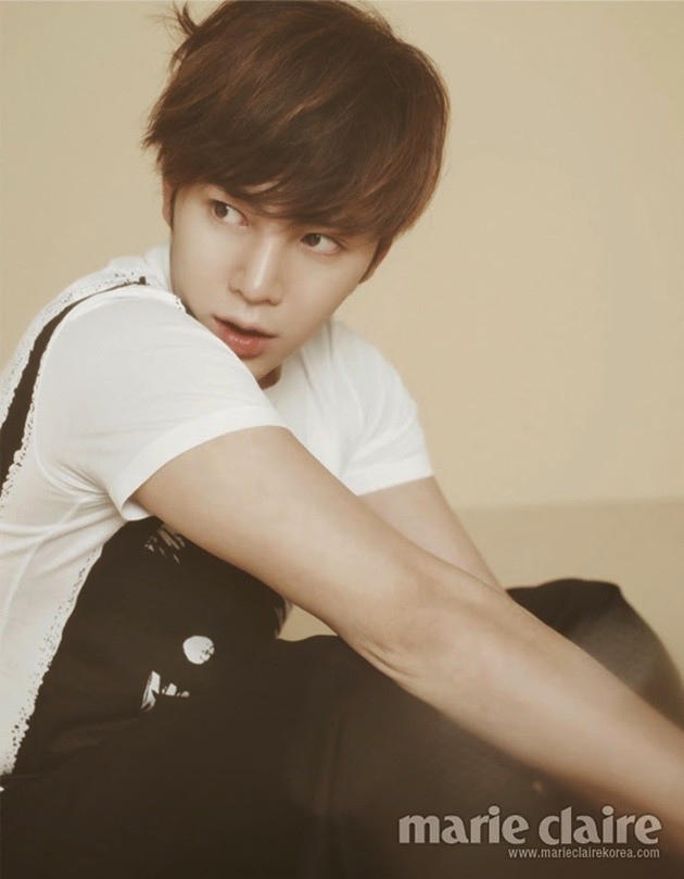 Gambar Foto Jang Geun-suk di Majalah Marie Claire Korea Edisi April 2014