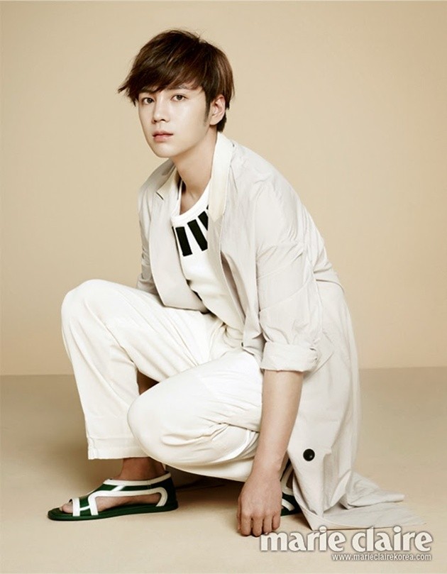 Gambar Foto Jang Geun-suk di Majalah Marie Claire Korea Edisi April 2014