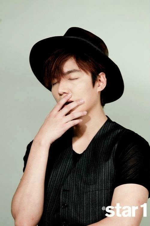 Gambar Foto Lee Min Ho di Majalah @Star1 Edisi April 2014