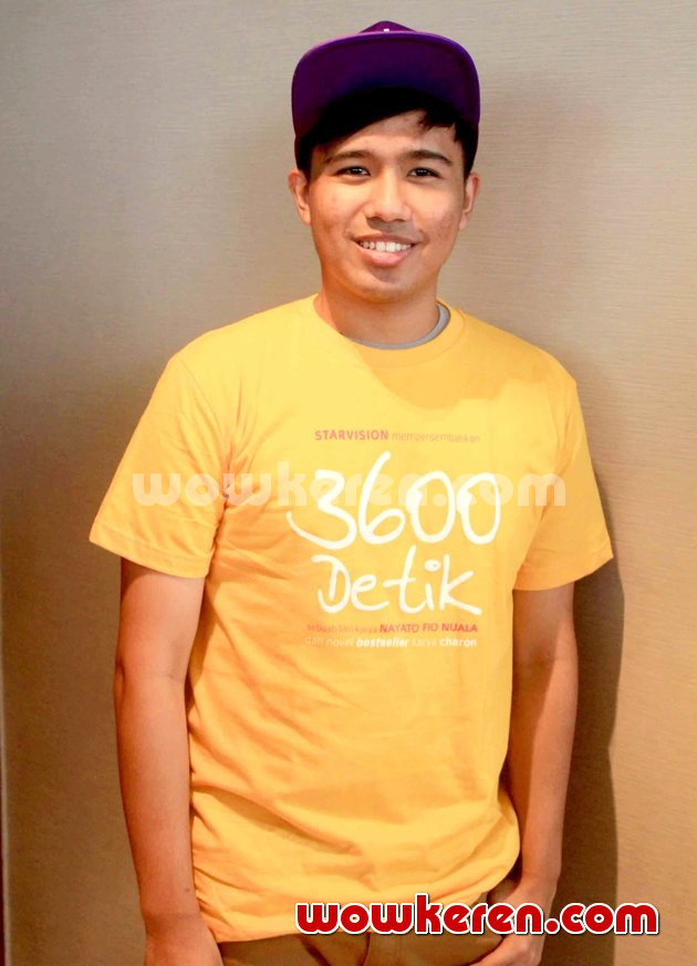 Gambar Foto Joshua Suherman di Jumpa Pers Film '3600 Detik'