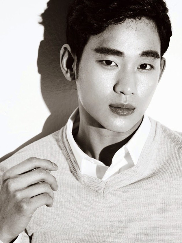 Gambar Foto Kim Soo Hyun di Majalah Singles Edisi April 2014