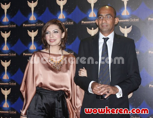 Foto Najwa Shihab di Red Carpet Panasonic Gobel Awards 2014