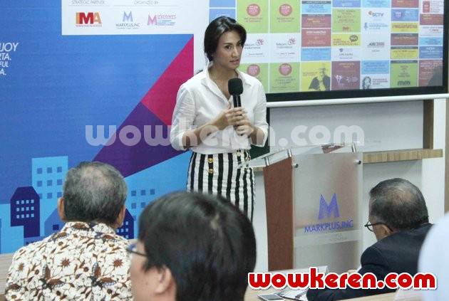 Gambar Foto Davina Veronica di Jumpa Pers 'Jakarta Marketing Week 2014'