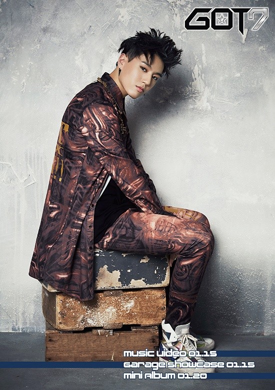 Gambar Foto Yugyeom GOT7 Photoshoot