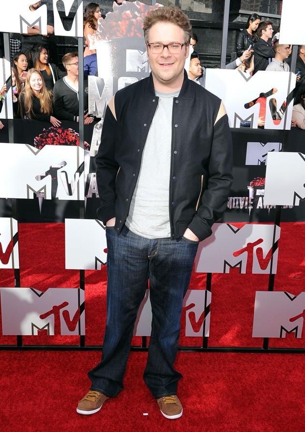 Gambar Foto Seth Rogen di MTV Movie Awards 2014
