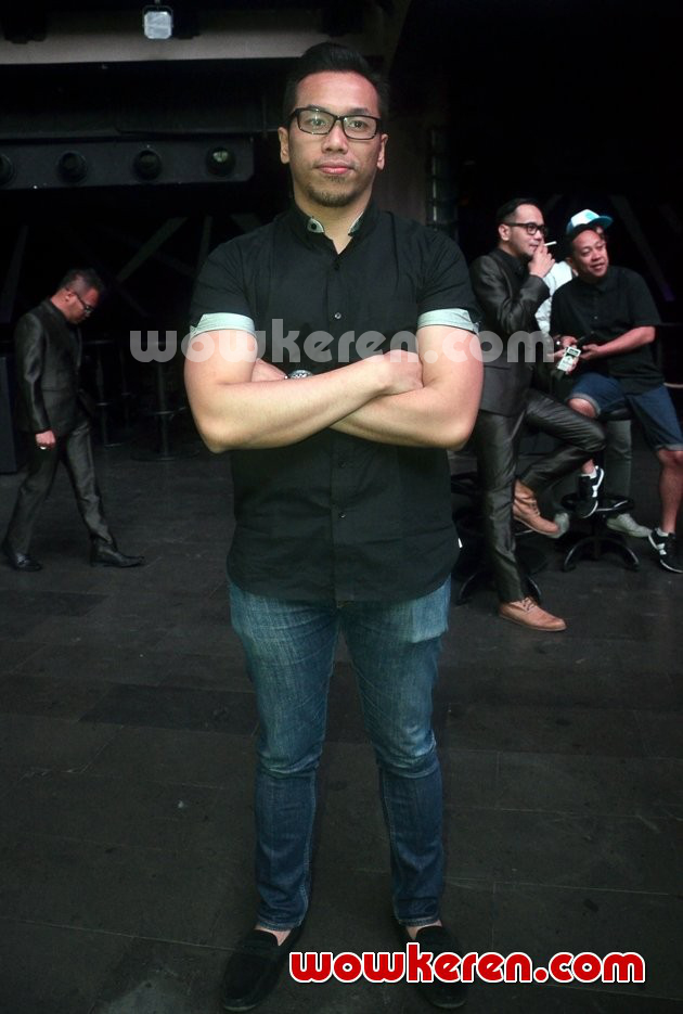 Gambar Foto Sammy Simorangkir di Jumpa Pers Acara 'Stage Empire'