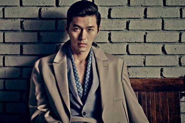Gambar Foto Hyun Bin di Majalah High Cut Vol.124