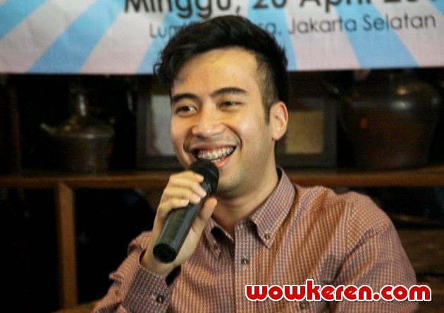Gambar Foto Vidi Aldiano di Perayaan HUT Vidies yang ke-5