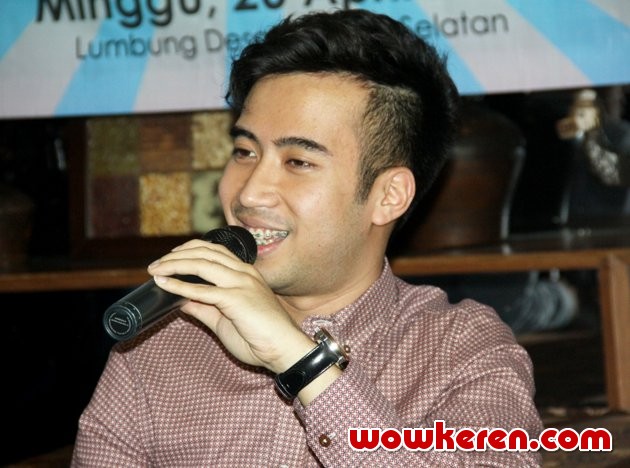 Gambar Foto Vidi Aldiano di Perayaan HUT Vidies yang ke-5
