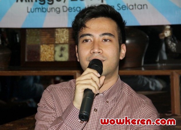 Gambar Foto Vidi Aldiano di Perayaan HUT Vidies yang ke-5