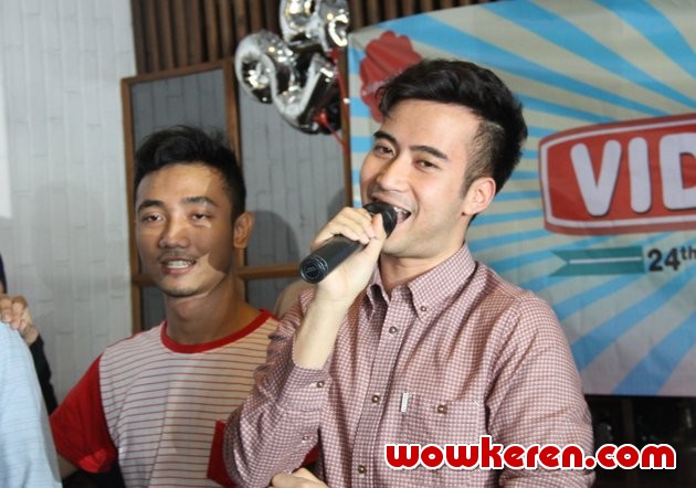 Gambar Foto Vidi Aldiano di Perayaan HUT Vidies yang ke-5