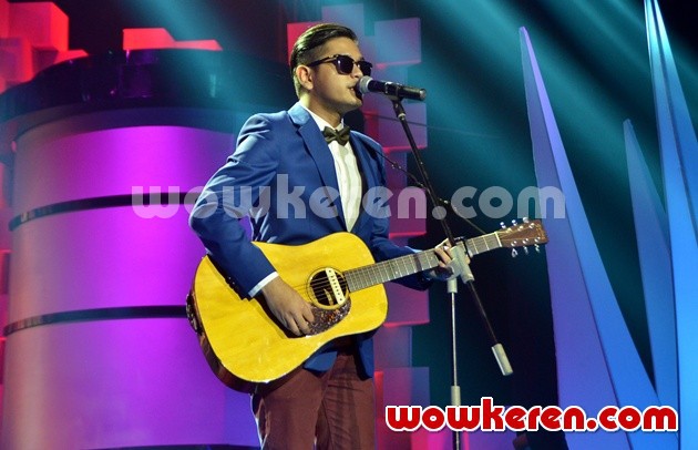 Gambar Foto Petra Sihombing Menghibur Penonton Global Seru Awards 2014