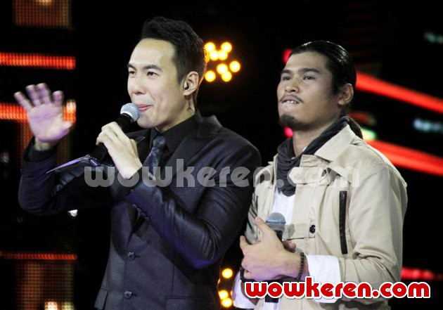 Gambar Foto Daniel Mananta dan Virzha di Spektakuler Show Indonesian Idol 2014