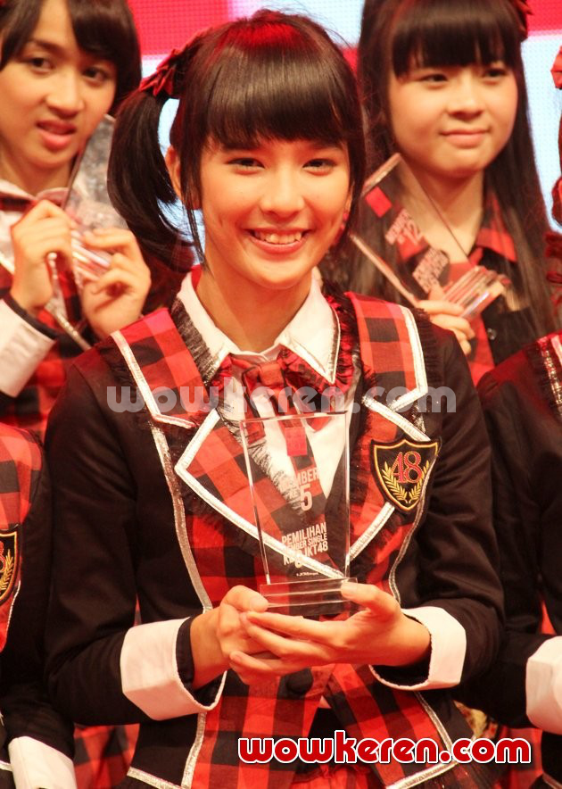 Gambar Foto Beby Saat Pemilihan Member untuk Single ke-6 JKT48