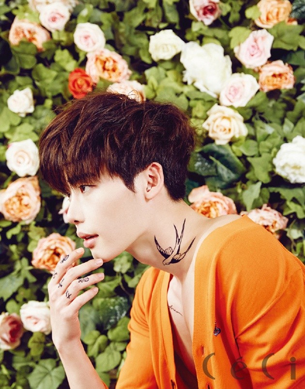 Gambar Foto Lee Jong Suk di Majalah CeCi Edisi Mei 2014