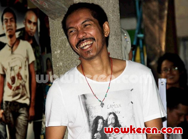 Gambar Foto Ridho Slank di Acara Peringatan Noise Awareness Day