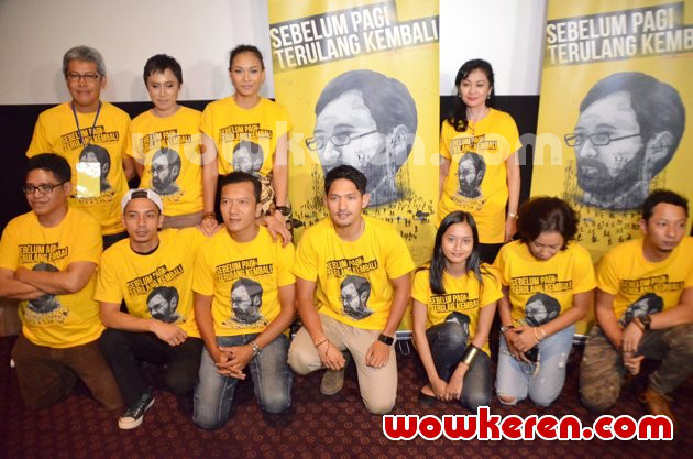 Gambar Foto Jumpa Pers Film 'Sebelum Pagi Terulang Kembali'