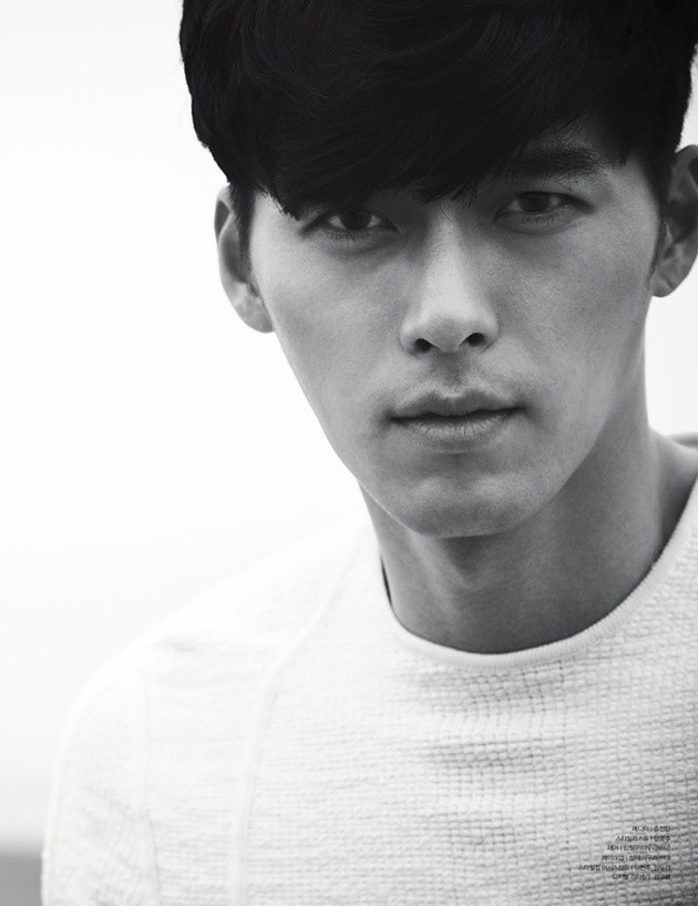 Gambar Foto Hyun Bin di Majalah W Korea Mei 2014