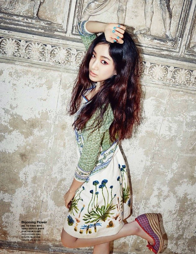Gambar Foto Jung Ryeo Won di Majalah Cosmopolitan Korea Edisi Mei 2014