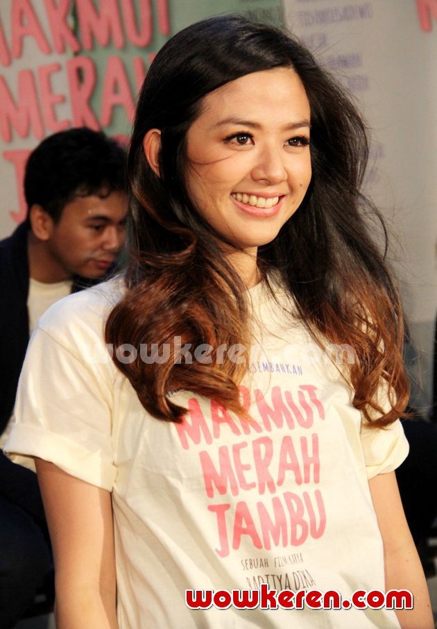 Gambar Foto Franda di Premiere Film 'Marmut Merah Jambu'