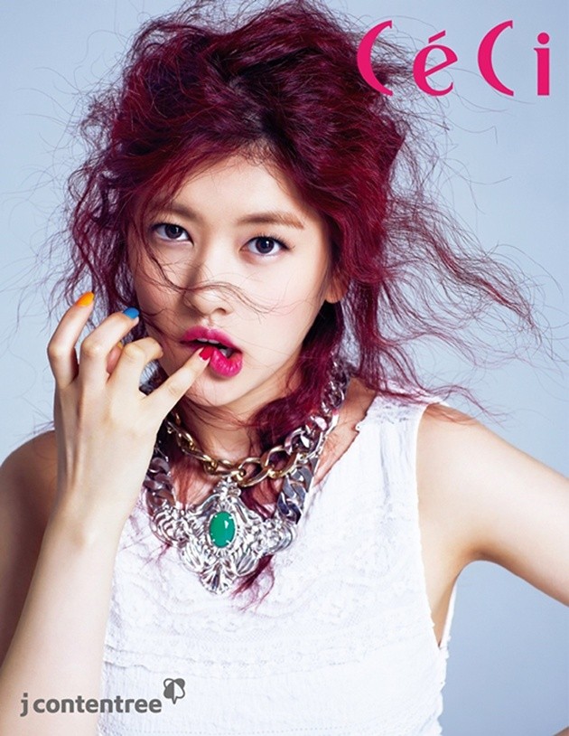 Gambar Foto Jung So Min di Majalah CeCi Edisi Mei 2014