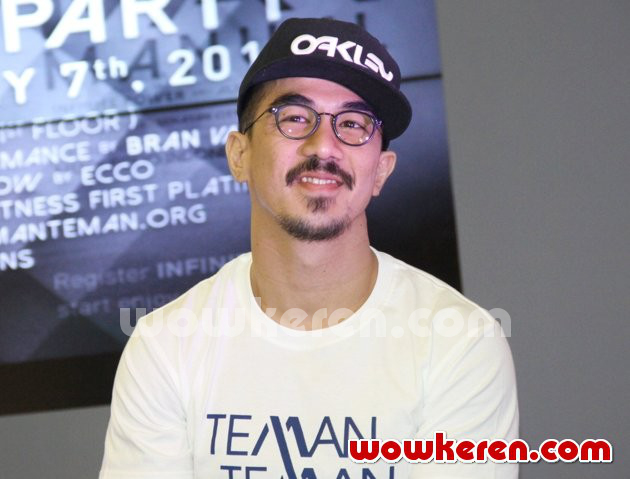 Gambar Foto Joe Taslim Saat Ditemui di Senayan City, Jakarta