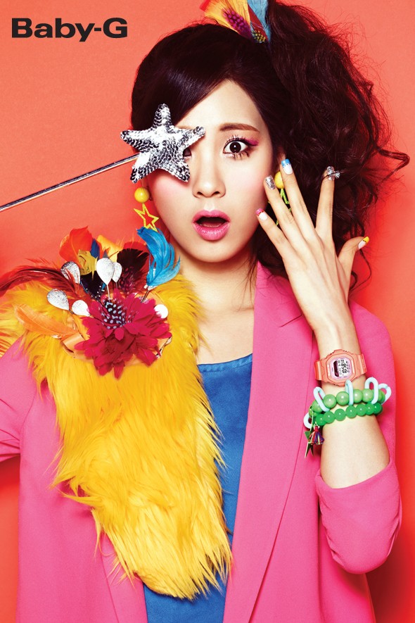 Gambar Foto Seohyun Girls' Generation Promosikan Casio Baby G