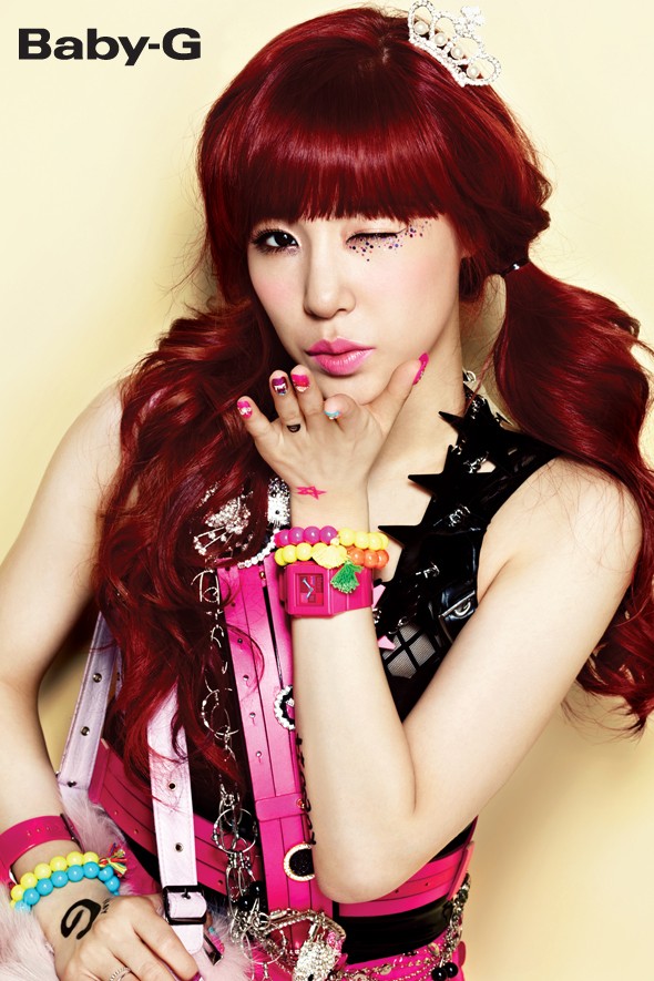 Gambar Foto Tiffany Girls' Generation Promosikan Casio Baby G