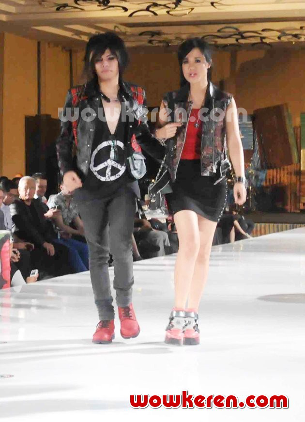 Gambar Foto Axel Andaviar di Acara New Rock Fashion Weekend Jakarta 2014