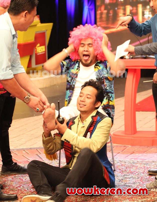 Gambar Foto Saiful Jamil dan Denny Cagur di Acara 'Yuk Keep Smile'