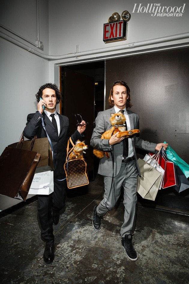 Gambar Foto Ylvis di Majalah The Hollywood Reporter