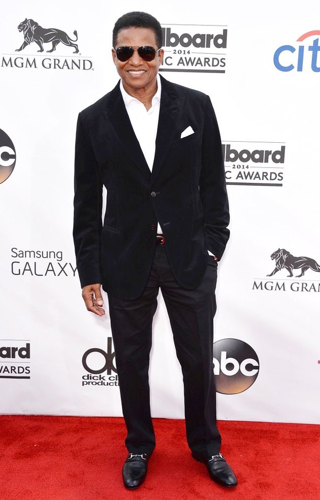 Foto Jackie Jackson di Red Carpet Billboard Music Awards 2014