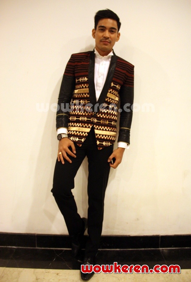 Gambar Foto Robby Purba Hadir di Ulang Tahun NET. TV