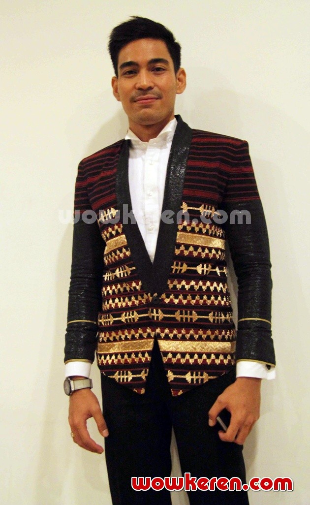 Gambar Foto Robby Purba Hadir di Ulang Tahun NET. TV