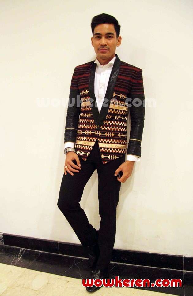 Gambar Foto Robby Purba Hadir di Ulang Tahun NET. TV
