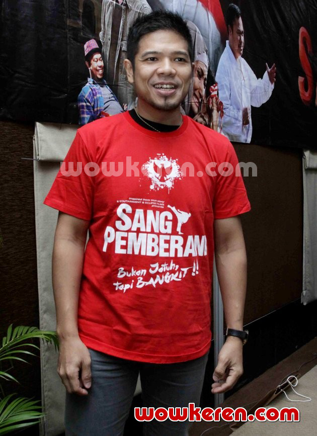 Gambar Foto Baim di Jumpa Pers Film 'Sang Pemberani'