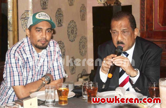 Gambar Foto Glenn Fredly Saat Jumpa Pers di Kembang Goela Restaurant, Jakarta Selatan